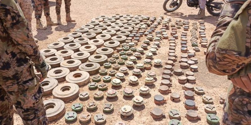 demining
